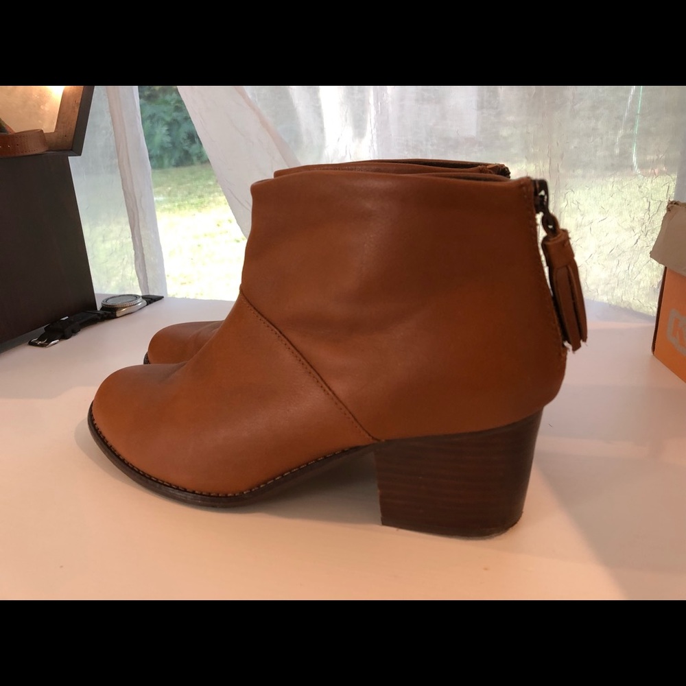 Toms Fringe Bootie Leila